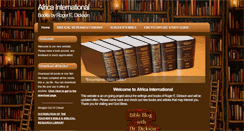 Desktop Screenshot of africainternational.org